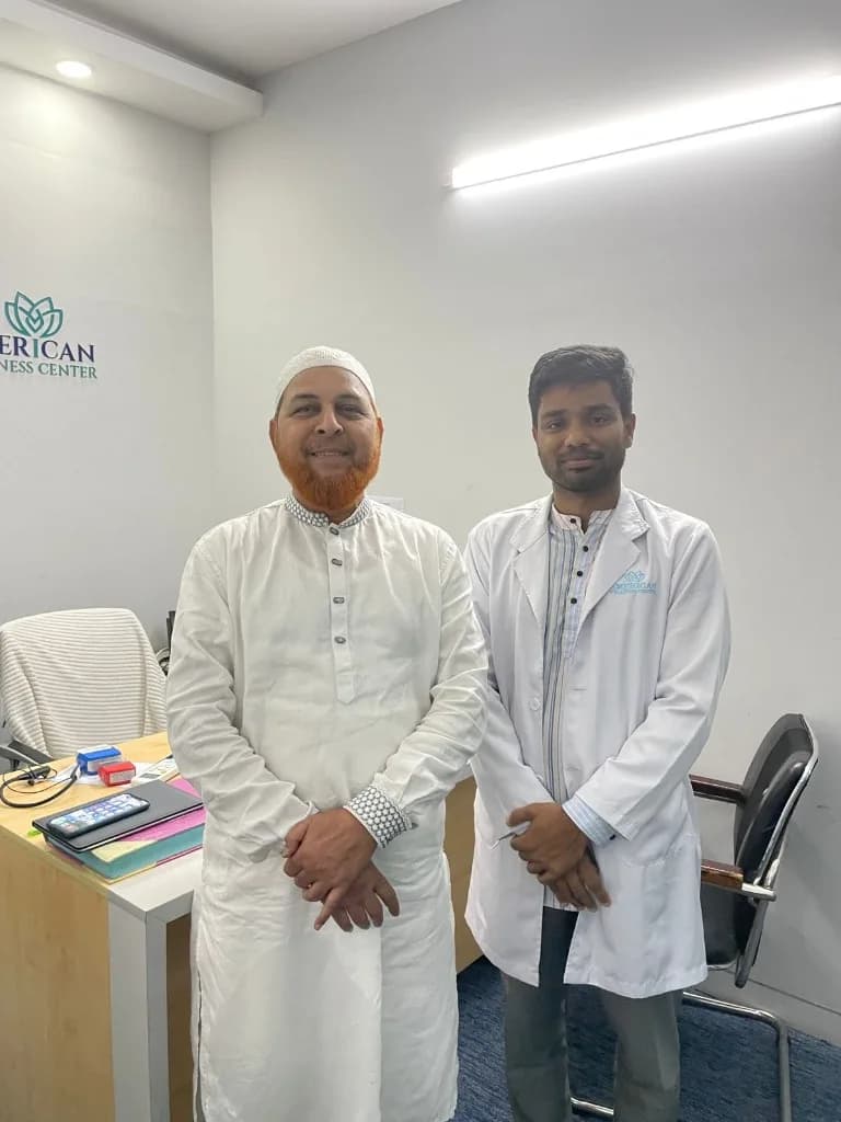 বিরোধীদলীয় হুইপ রফিকুল ইসলাম খানের চিকিৎসা সেবা গ্রহণ